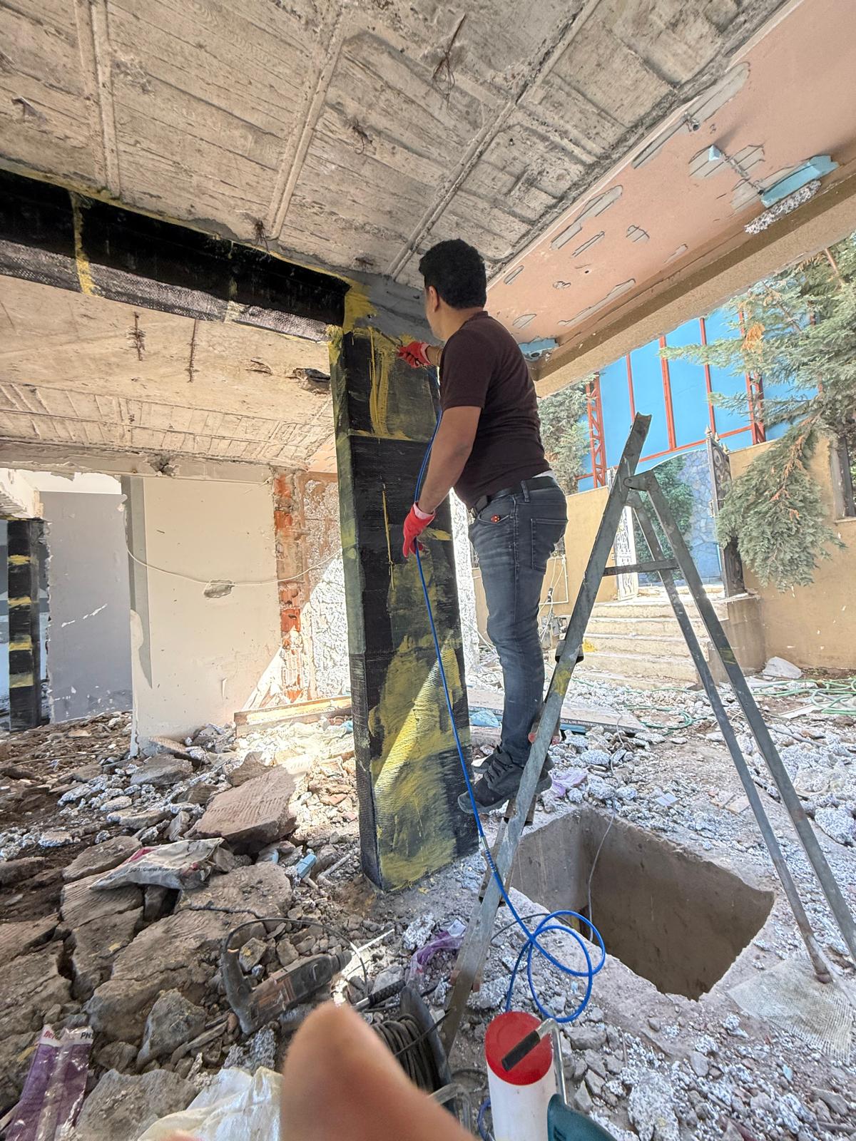 Acarkent B102 Karbonfiber Güçlendirme — uygulama fotoğrafı 2