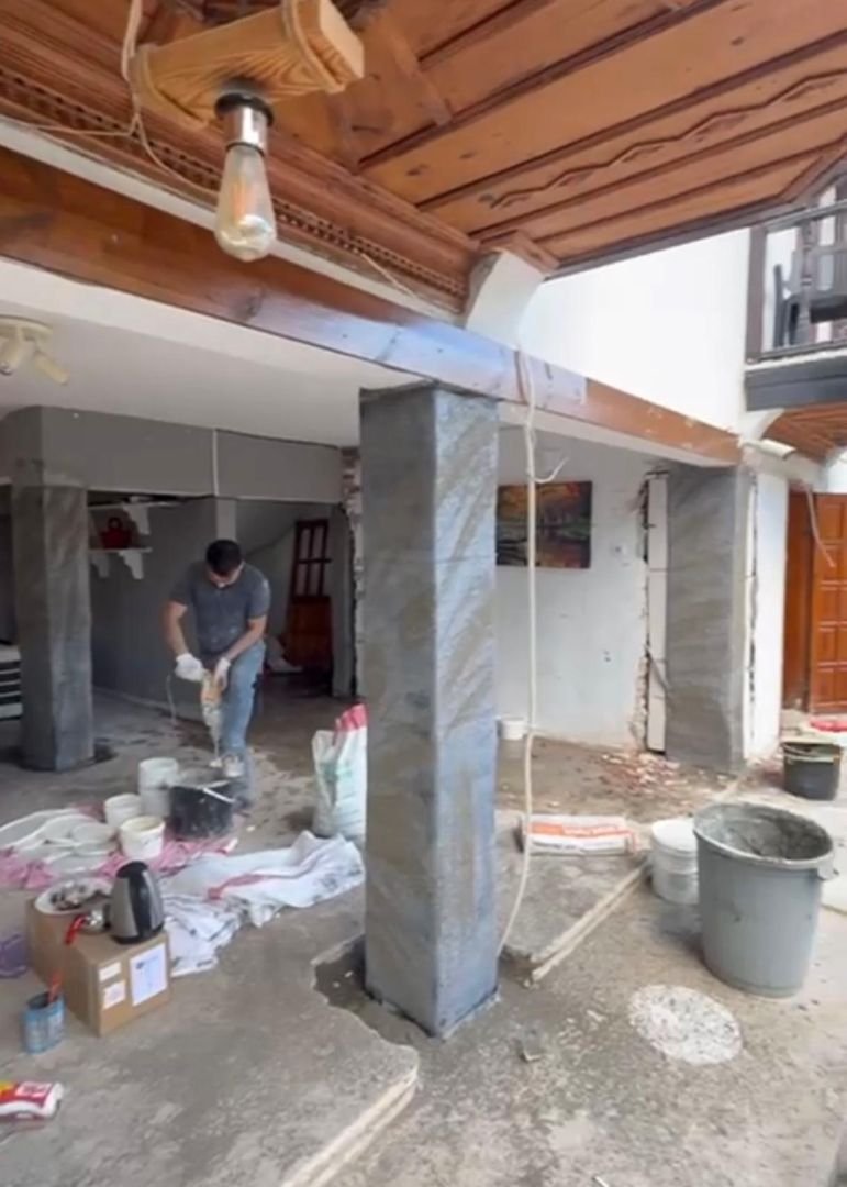 Akyaka Otel Güçlendirme — uygulama fotoğrafı