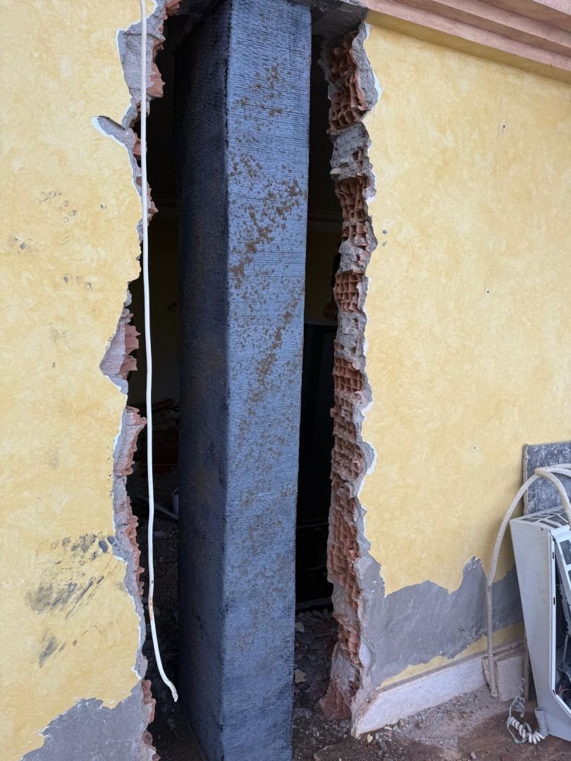 İzmir Urla Karbonfiber Güçlendirme — uygulama fotoğrafı 5